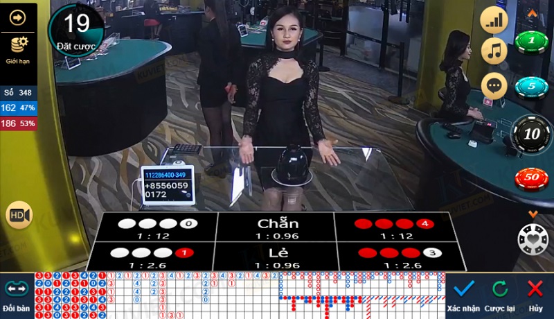 xóc đĩa sảnh WM Casino THABET